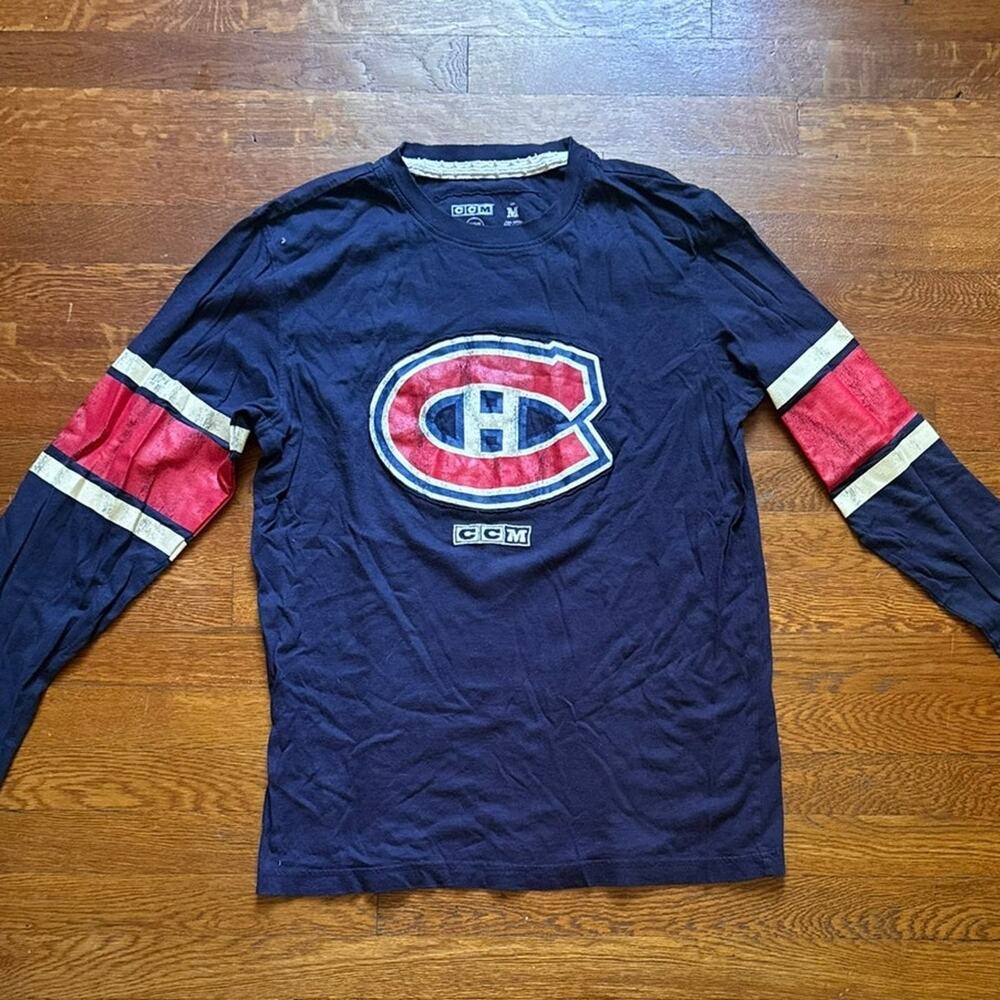 Montreal Canadiens NHL Long Sleeve Jersey Tee